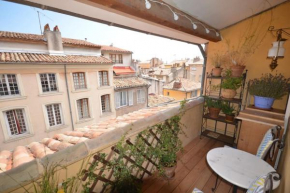 LE DIX Duplex historical center balcony with view and air conditioning